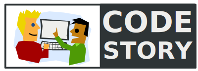 Code Story logo clipart