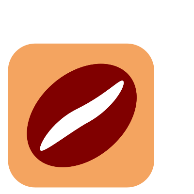 Coffe bean, icon clipart