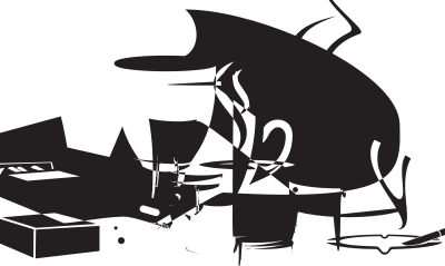 Coffee and cigarettes clipart