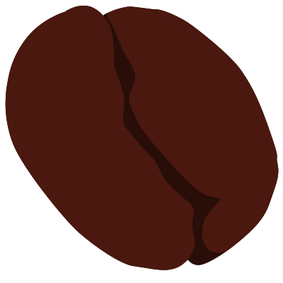 Coffee bean clipart