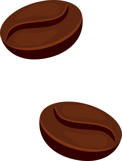 Coffee beans clipart