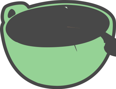 Coffee cup 2 (colour) clipart