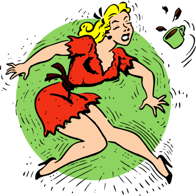Coffee Jitters clipart