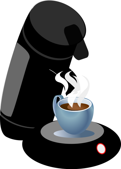 Coffee machine clipart