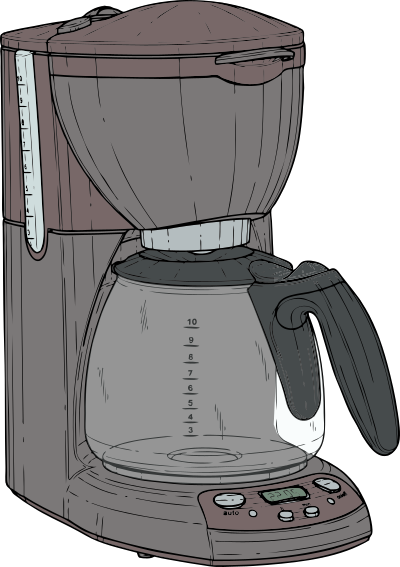 Coffee Maker Colour clipart