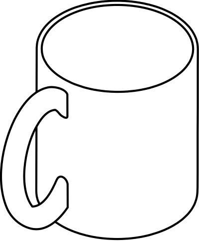 Coffee mug clipart