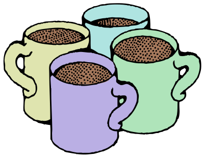 Coffee Mugs - Colour Remix clipart