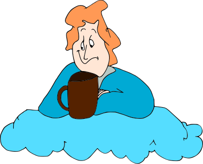 Coffee On Cloud No. 9 clipart
