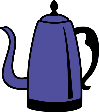 Coffee pot clipart