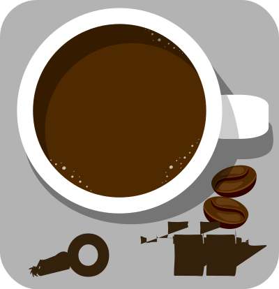 Coffee sign clipart