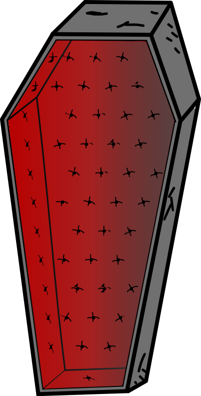 Coffin clipart