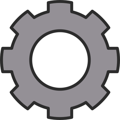 Cog, cogwheel, gear, Zahnrad clipart