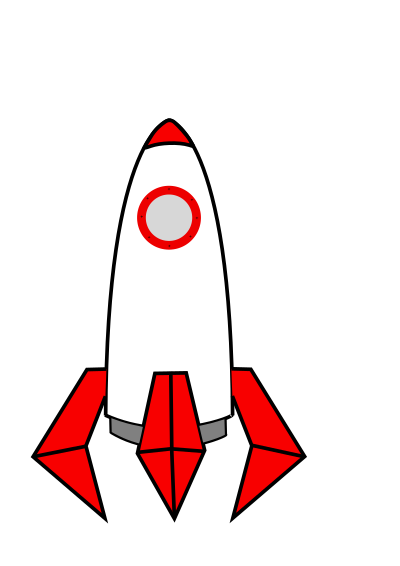 Cohete, rocket clipart