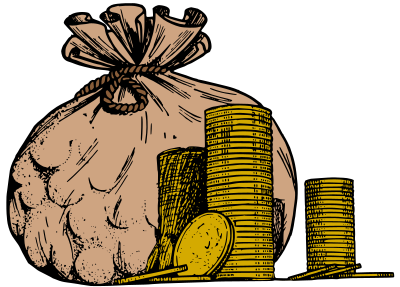 Coin Bag - Colour Remix clipart