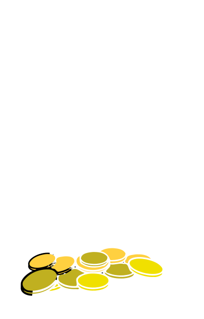 Coins-2 clipart
