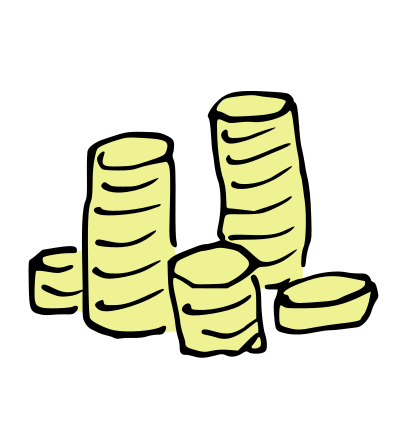 Coins clipart