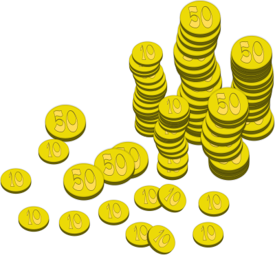 Coins (Money) clipart