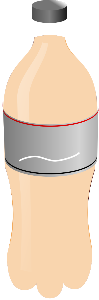 Coke PET bottle clipart