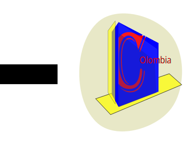 Colombia 3d clipart