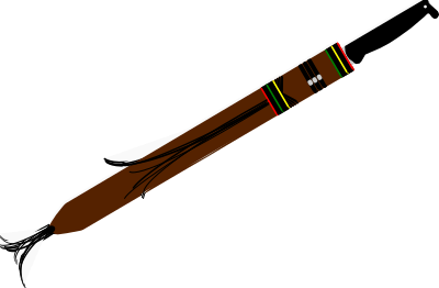 Colombian Machete clipart