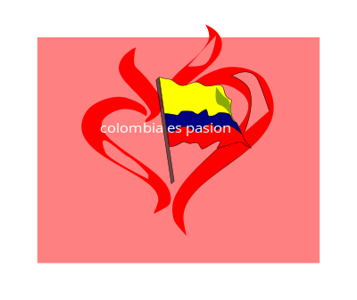 Colombiapasion clipart