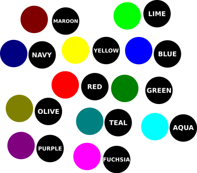 Color dot clipart