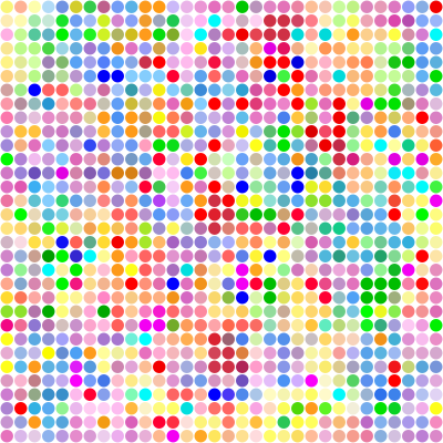 Color Dot Pattern clipart