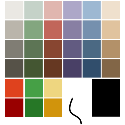 Color Palette clipart