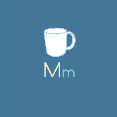 color-the-alphabet M m fourseasons/winter clipart