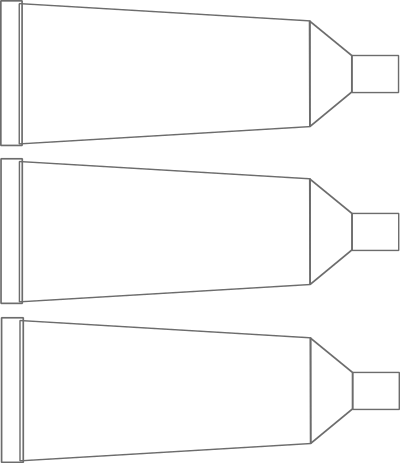 Color tubes clipart