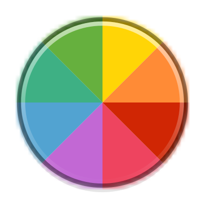Color wheel clipart