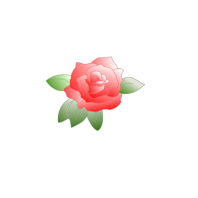 Colored Rose clipart