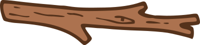 Colored Wooden Stick clipart
