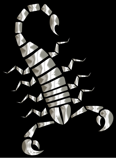 Colorful Abstract Tribal Scorpion 10 clipart