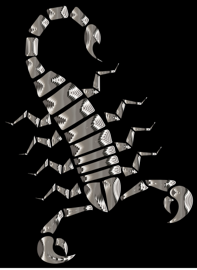 Colorful Abstract Tribal Scorpion 16 clipart