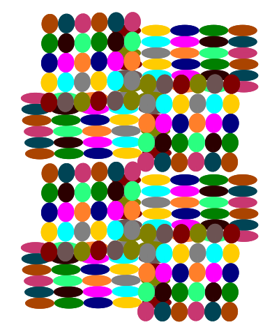 Colorful blurred colors clipart