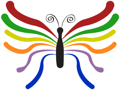 Colorful bug clipart
