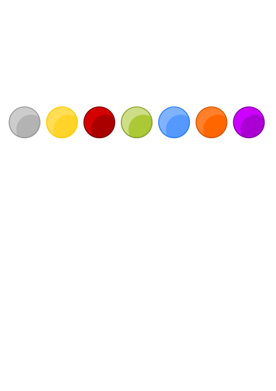 Colorful Circle Icon Backgrounds clipart