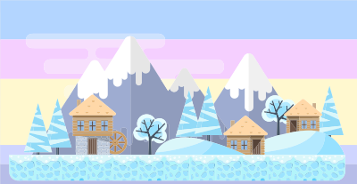 Colorful Cityscape 4 clipart