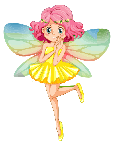 Colorful Fairy clipart