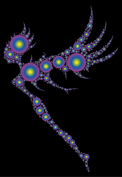Colorful Fairy Circles 11 clipart
