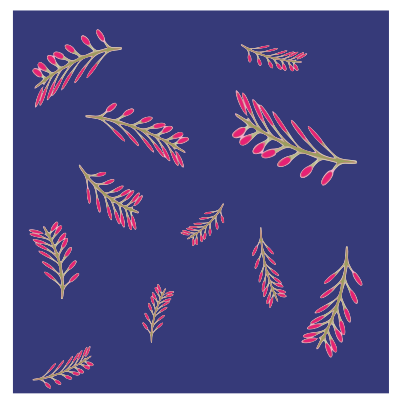 Colorful Floral Pattern Background 3-remix clipart