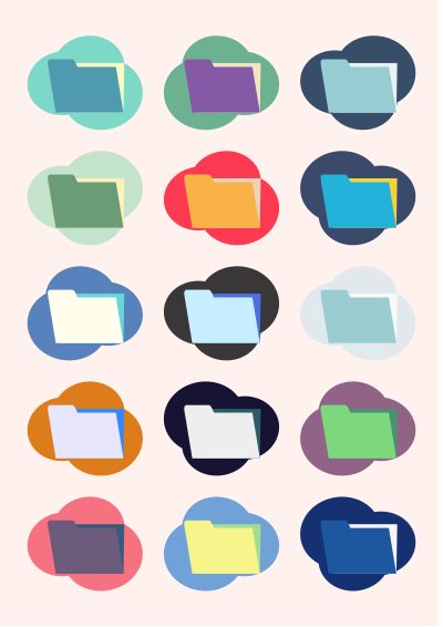 Colorful Folder clipart