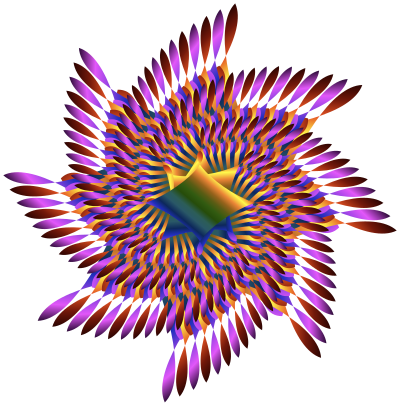 Colorful Nautilus clipart