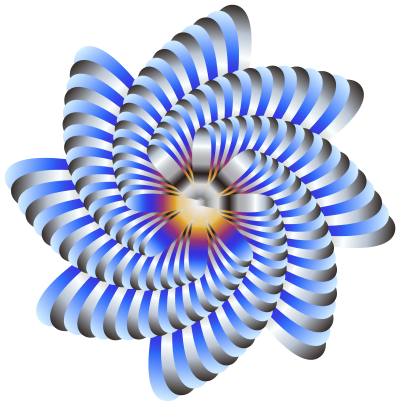 Colorful Nautilus 3 clipart
