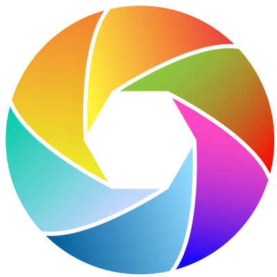 Colorful Shutter Icon 2 Enhanced clipart