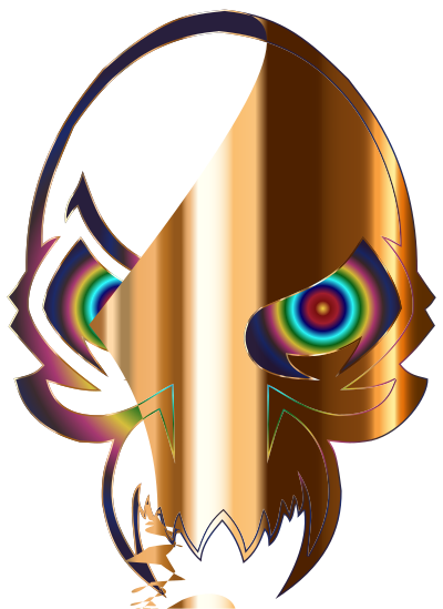Colorful Skull 3 Variation 2 clipart