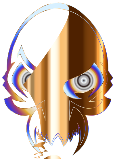 Colorful Skull 4 clipart