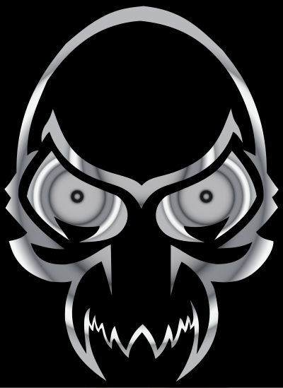 Colorful Skull 5 clipart