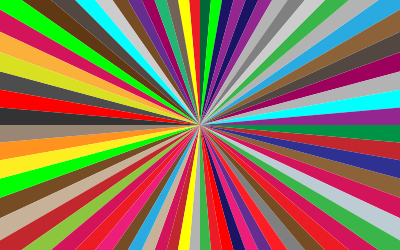 Colorful Starburst clipart